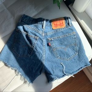 levis denim shorts